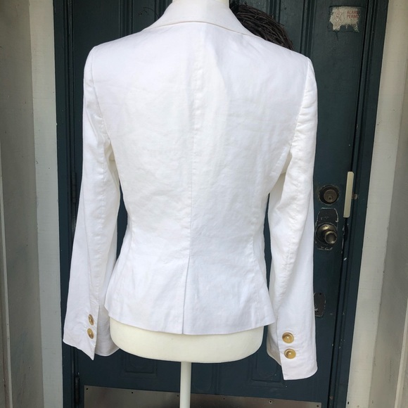 Banana Republic white blazer - Picture 3 of 8